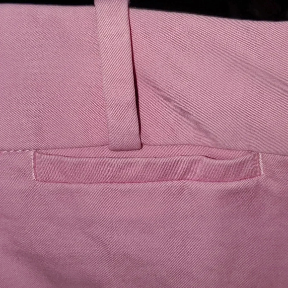 Talbots Womens Curvy Fit Pink Flat Front Size 6 - Picture 13 of 14